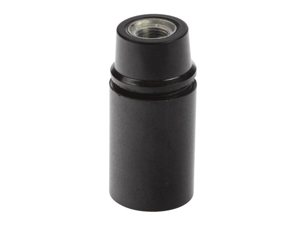 Lampeholder E14, svart