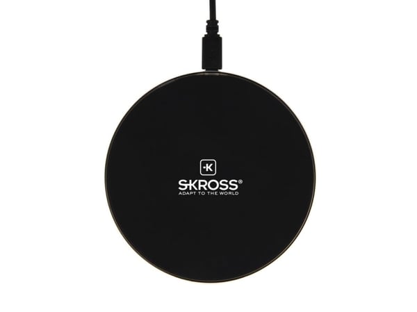 Skross Wireless Charger 10, Innendørs, USB, Trådløs lading, Svart