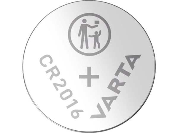CR2016 litiumkolikko 4 Pack