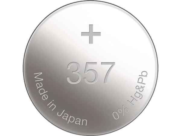 GP Batteries Silver Oxide Cell 364, Engångsbatteri, SR60, Silver-oxid (S), 1,55 V, 1 styck, Rostfritt stål