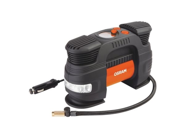 OSRAM Automotive OTI830 dekkpumpe TYREinflate 830 5,5 bar - automatisk avslåing, digitalt display, med arbeidslampe, med powerbankfunksjon