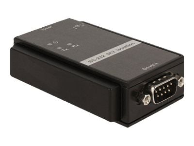 Delock Converter RS-232 > RS-232 with 3 kV Isolation - Serial isolation adapter