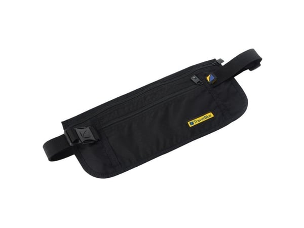 Ultra Slim Money Safe-oppbevaringspose, svart