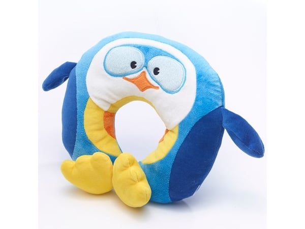 Travel Blue Puffy the Penguin, Blå, Hvit, Gult, Barn, Gutt/Jente, Polyester, Polyester, Dyr