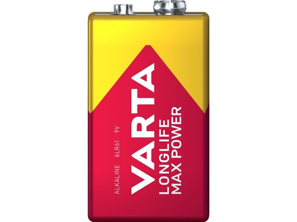 Longlife Max Power 9V Batteri