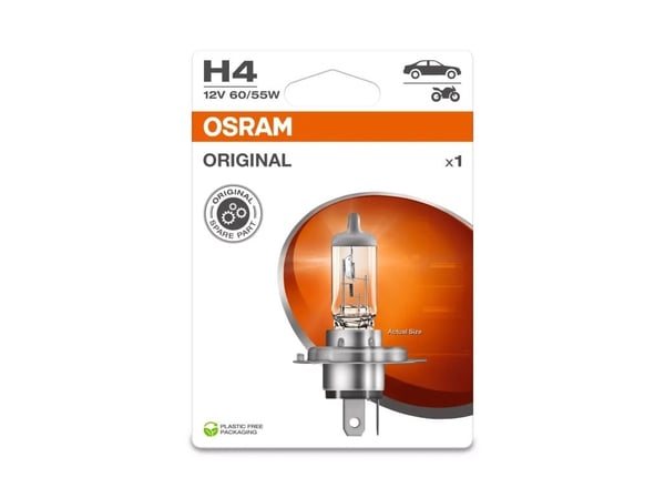 Osram Alkuperäiset H4-auton polttimot