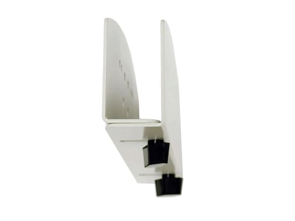Ergotron Vertical Small CPU Holder - Monteringskomponent (CPU-holder, støtfanger) - stål - hvit - for P/N: SV42-8302-2