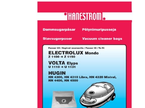 Støvsugerposer ELECTROLUX MONDO