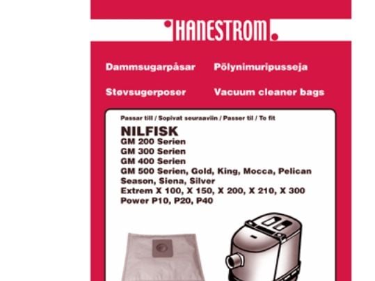 Støvsugerposer NILFISK GM 200 - GM 500