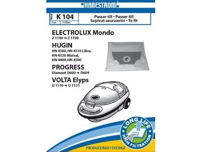Støvsugerposer K104