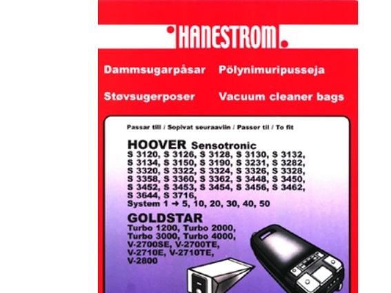 Støvsugerposer HOOVER SENSOTRONIC 5P