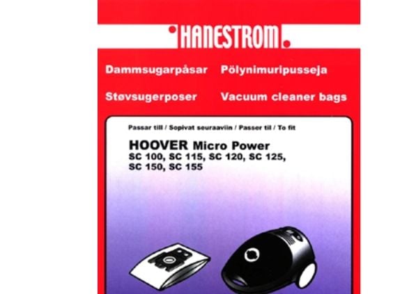 Pölynimuripussit HOOVER MICRO POWER