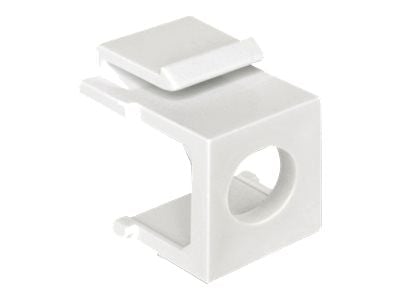 Delock - Modulinnlegshette - hvit (en pakke 4)