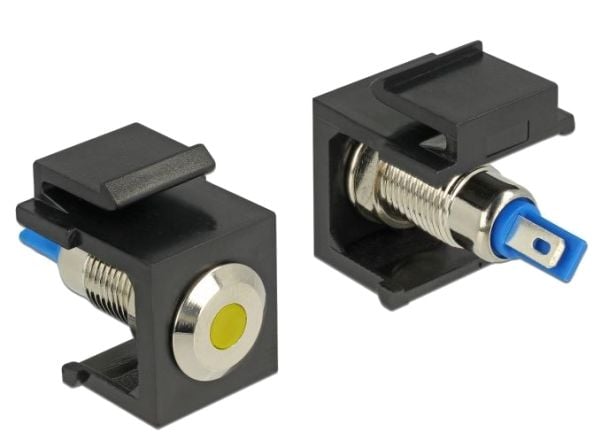 Delock LED - Trapetsjack - svart