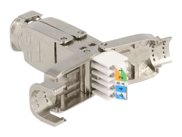 Delock - Kabelanslutning - CAT 6a - STP