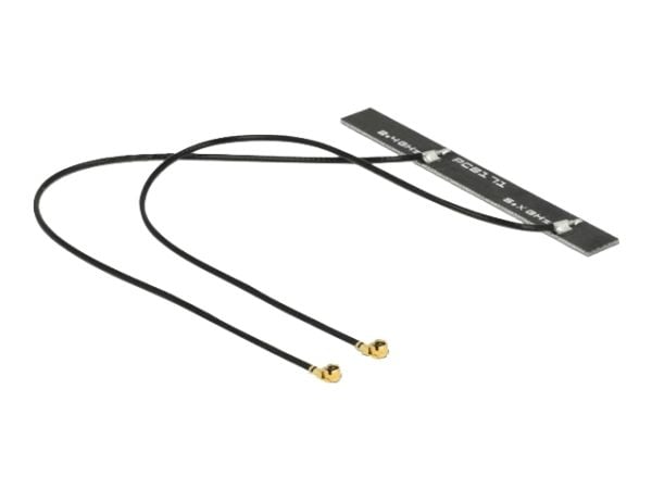 Delock WLAN 802.11 ac/a/h/b/g/n Twin - Antenne - PCB - Wi-Fi - 5 dBi - intern
