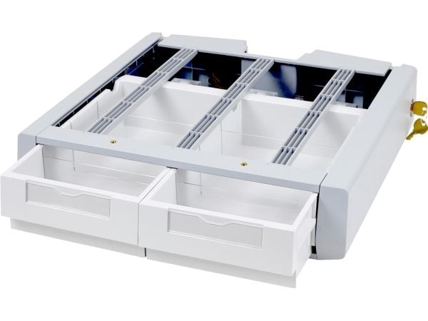 Ergotron 97-991, Laatikko, Harmaa, Valkoinen, Avain, 457 mm, 457 mm, 165 mm