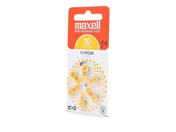 Maxell 790418, Engangsbatteri, 1,45 V, 6 stykker, 3,6 mm, 5,8 mm, 0,3 g