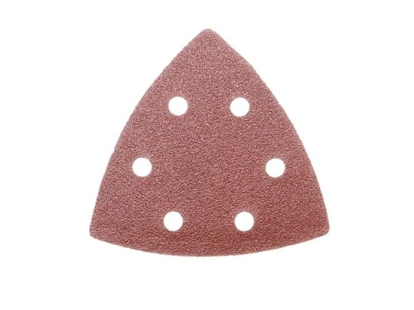 Triangle sanding sheet HAUSHALT, no 120, 94 mm, 5 pcs