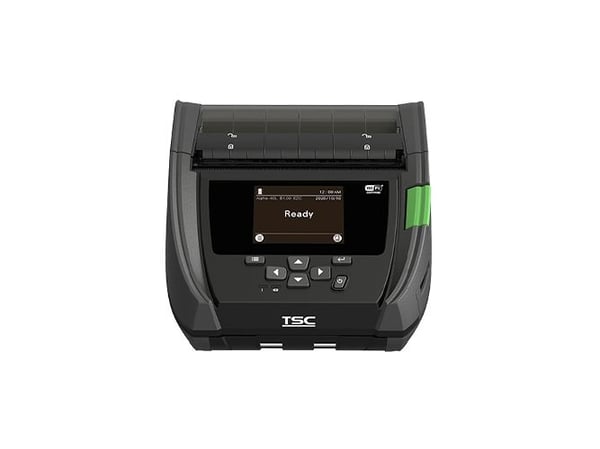TSC Alpha-40L, Direkte Termisk, 203 x 203 DPI, 127 mm/sek, Ledning & Trådløs, Sort, Grå