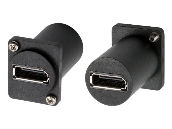 EXSYS GmbH D-tyypin sovitin DisplayPort naaras naaraspuolelle (EX-49151)