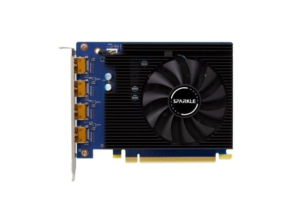 SPARKLE Intel Arc A310 OMNI View - Grafikkort - Arc A310 - 4 GB GDDR6 - PCIe 4.0 x8 - 4 x HDMI