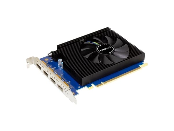 SPARKLE Intel Arc A310 OMNI View - Grafikkort - Arc A310 - 4 GB GDDR6 - PCIe 4.0 x8 - 4 x HDMI