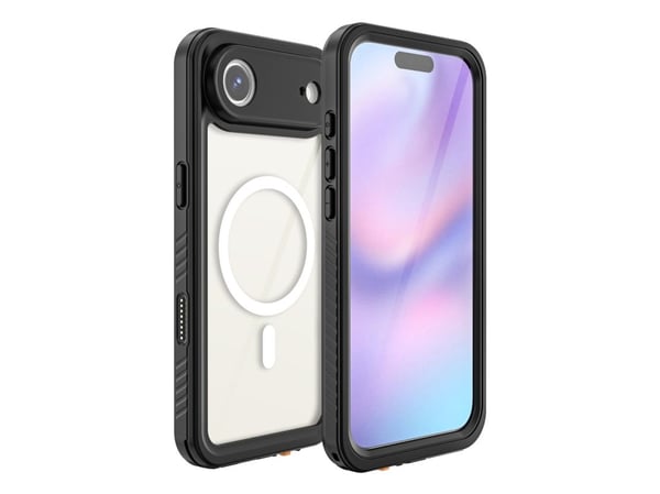 4smarts Hülle, Suojus, Apple, iPhone 17 Air, 16,8 cm (6.6"), musta, Läpinäkyvä