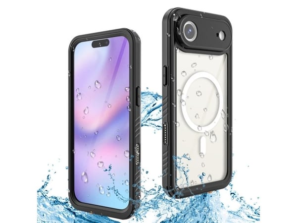 4smarts Hülle, Suojus, Apple, iPhone 17 Air, 16,8 cm (6.6"), musta, Läpinäkyvä