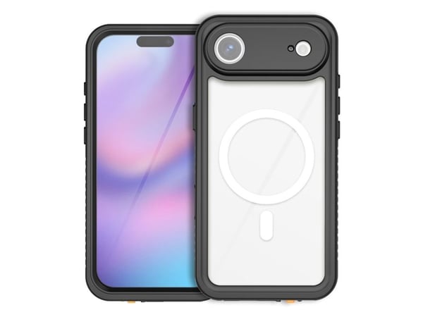 4smarts Hülle, Suojus, Apple, iPhone 17 Air, 16,8 cm (6.6"), musta, Läpinäkyvä
