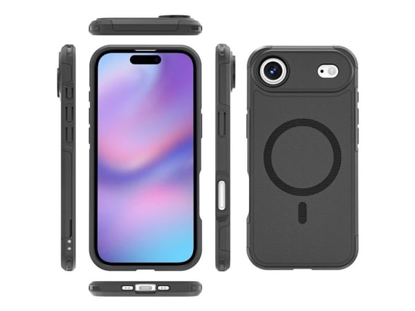 4smarts Defend, Border, Apple, iPhone 17 Air, 16,8 cm (6.6"), Svart