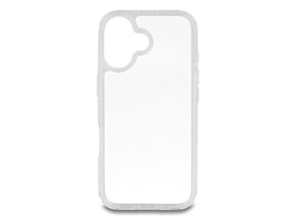 Delock - Baksidedeksel for mobiltelefon - termoplast-polyuretan (TPU), polykarbonat (PC) - blank - for Apple iPhone 16