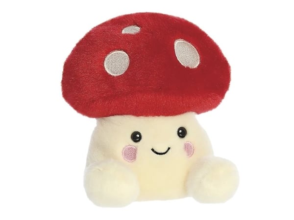 AURORA Palm Pals plyschdjur, Amanita-svamp, 12 cm