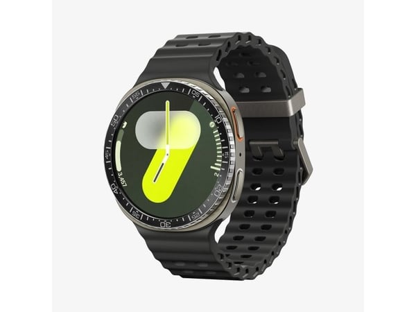 Spigen Bezel Tune, Etui, Smartklokke, Sort, Samsung, Watch 8 (44mm), Aluminium, Rustfritt stål