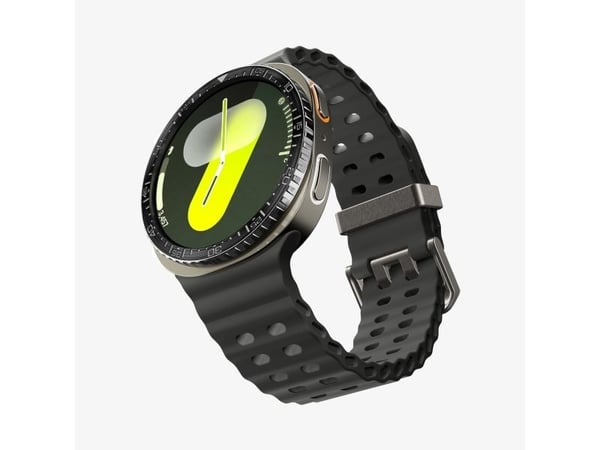 Spigen Bezel Tune, Etui, Smartklokke, Sort, Samsung, Watch 8 (44mm), Aluminium, Rustfritt stål