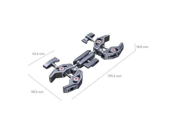 SmallRig 4103B, Digitaalikamera, Musta, Alumiini, Ruostumaton teräs, 1/4", 6,5 cm, 6 cm, 6 cm