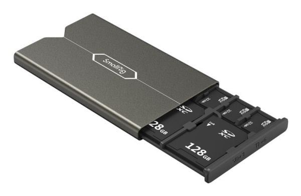 SmallRig 2832B, MicroSD (TransFlash), SD, Akrylnitrilbutadienstyren (ABS), Gjuten aluminium, Plast, 90 mm, 54,9 mm, 7,3 mm, 39 g