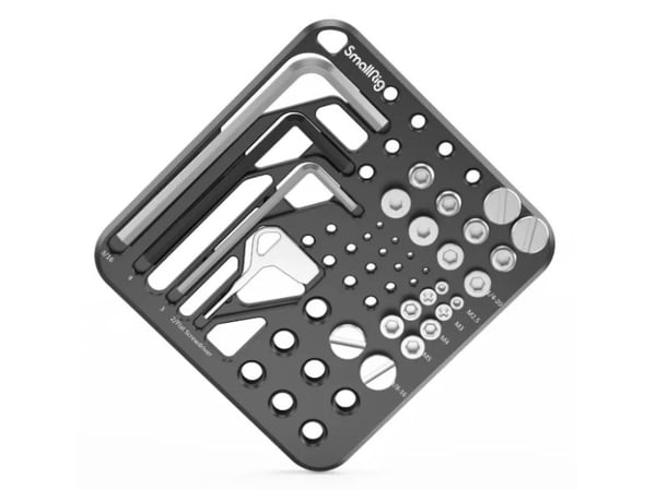 SmallRig MD3184, Sort, Aluminium, Rustfritt stål, 115 mm, 111 mm, 7 mm, 242 g