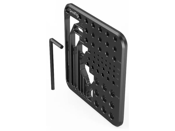 SmallRig MD3184, Sort, Aluminium, Rustfritt stål, 115 mm, 111 mm, 7 mm, 242 g