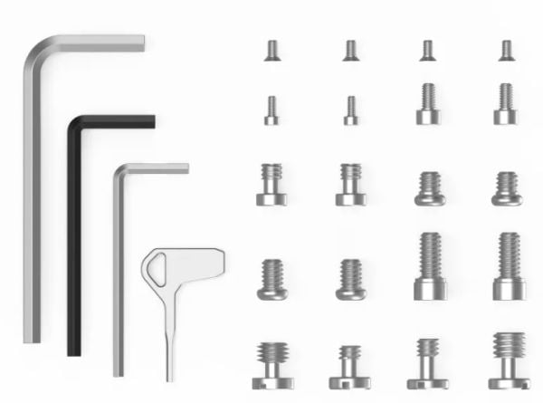SmallRig MD3184, Sort, Aluminium, Rustfritt stål, 115 mm, 111 mm, 7 mm, 242 g