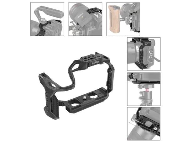 SmallRig 3233B, 153 mm, 74 mm, 113,5 mm, 162 g, 202 mm, 83 mm