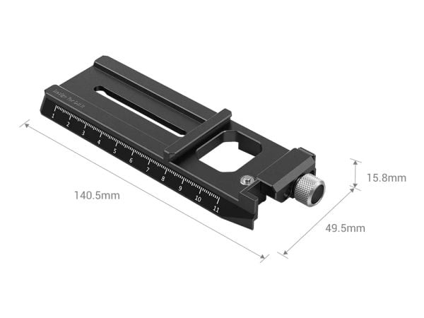 SmallRig 3061, Frigjøringsplate, Sort, Aluminium, Rustfritt stål, DJI RS 2 DJI RSC 2 DJI Ronin-S DJI RS 3 DJI RS 3 Pro DJI RS 4 DJI RS 4 Pro, 140 m...