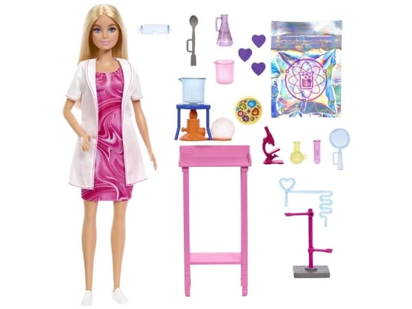 Barbie ura Deluxe tiedemies setti