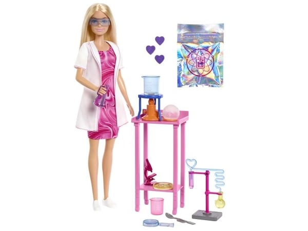 Barbie ura Deluxe tiedemies setti