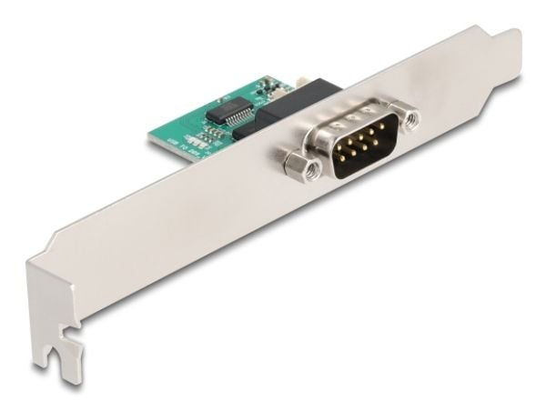Delock - Seriell adapter - USB 2.0 - RS-232 x 1 - grønn