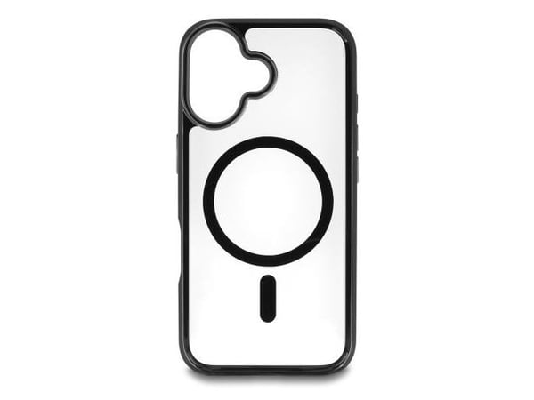 DeLOCK 81266, Suojus, Apple, iPhone 16, 15,5 cm (6.1"), musta, Läpinäkyvä