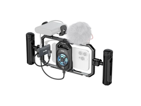 SmallRig 5276, Mobiltelefon/smarttelefon, Aktiv holder, Innendørs, Utendørs, Sort