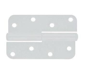 Memorysolution RIM hengsel 110 mm hvit venstre 6537K/2M