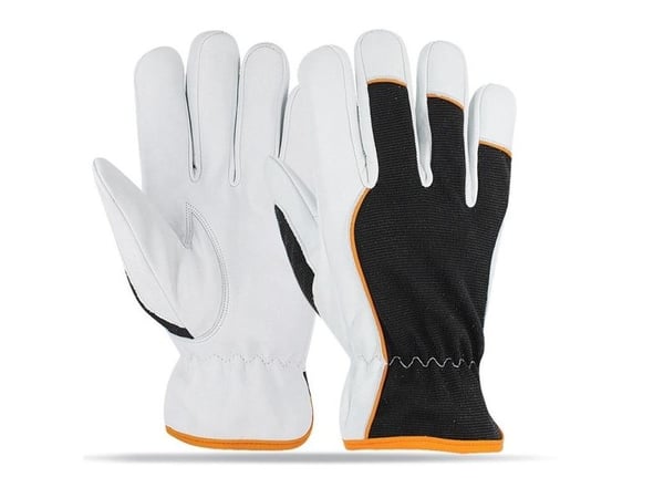 LEATHER WINTER GLOVES AB-3383 SIZE 10