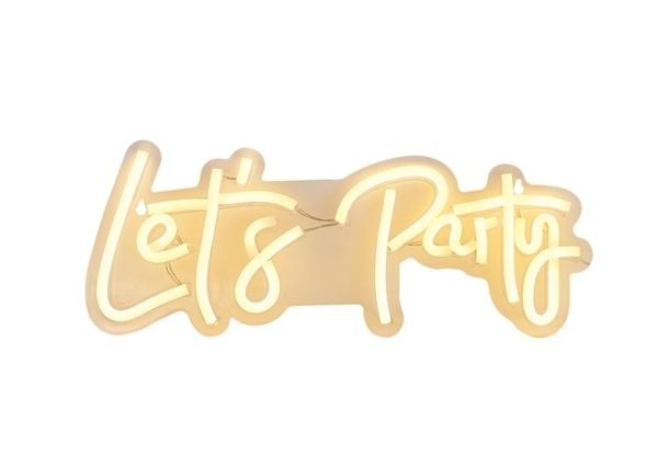 Standart vägg-LED party light LET’S PARTY RGB USB